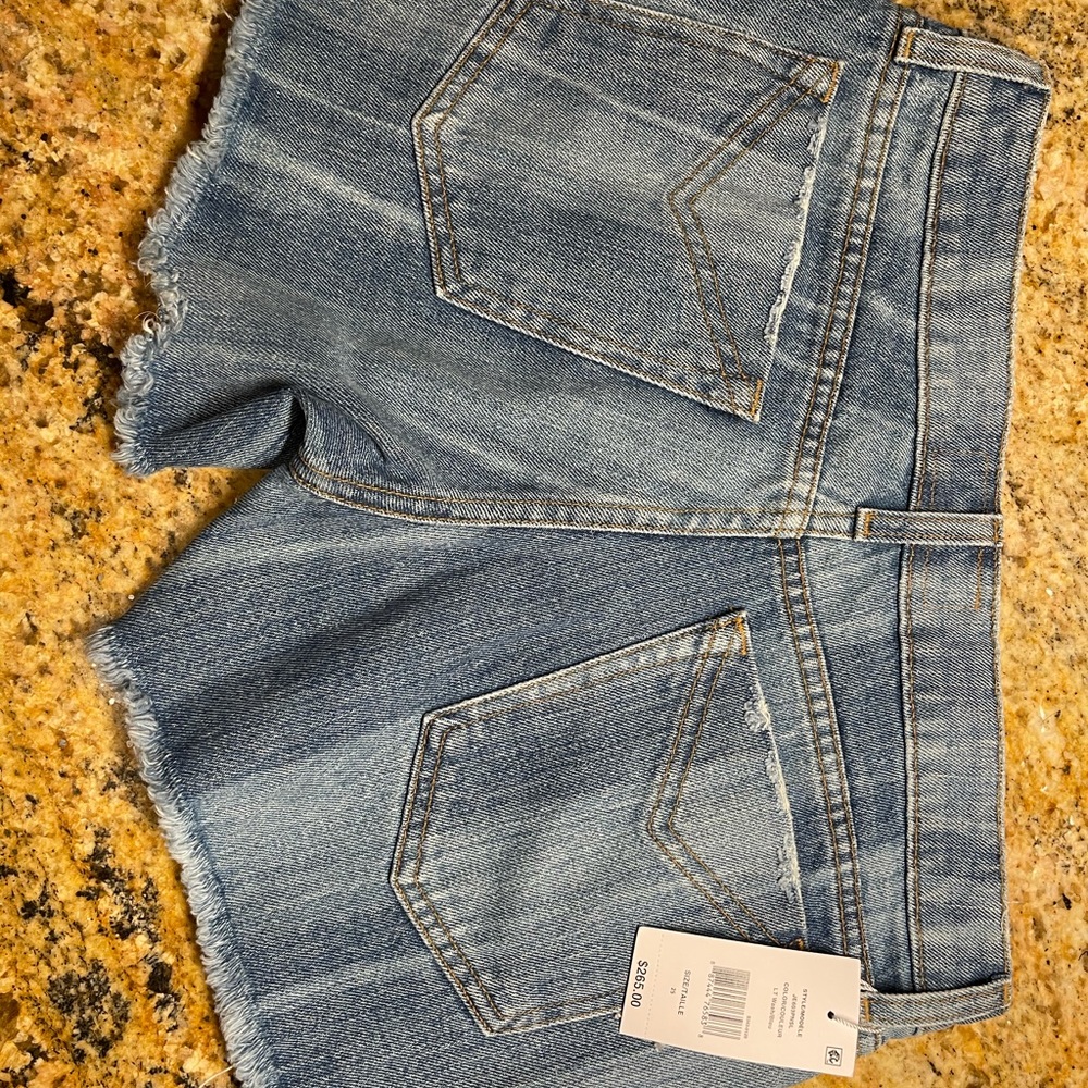 NWT Derek Lam Denim Crosby Girlfriend Liv Shorts - Picture 3 of 7